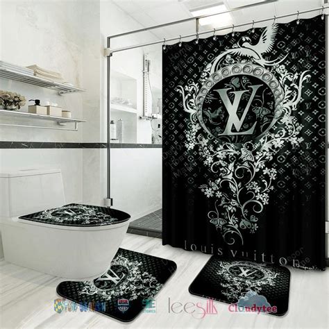 cheap louis vuitton shower curtain|Louis Vuitton bathroom set.